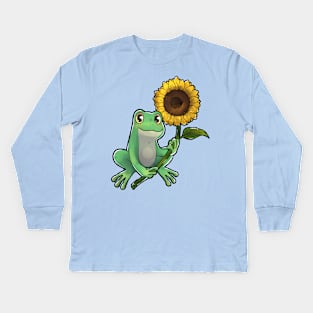 Sunflower for You <3 Kids Long Sleeve T-Shirt